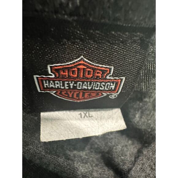 Harley-Davidson heart rhinestone shirt Size XL - Picture 5 of 6